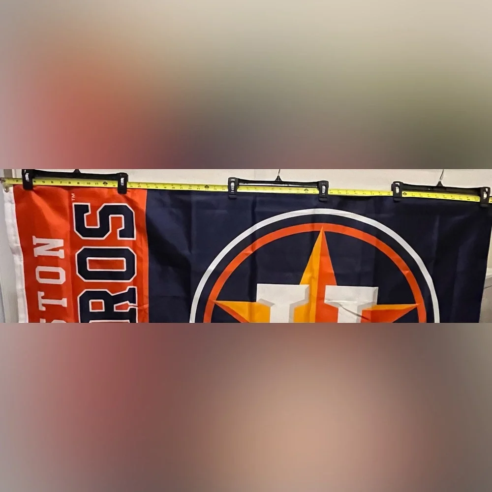 WinCraft Houston Astros 3x5 Outdoor/Indoor Double-Sided Banner Flag